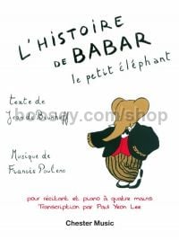L'Histoire de Babar - narrator & piano 4-hands