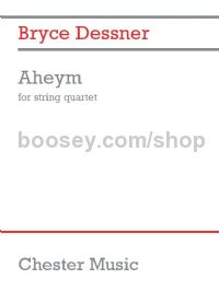 Aheym for string quartet (full score)