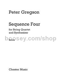 Sequence Four - String Quartet (Score/Parts)