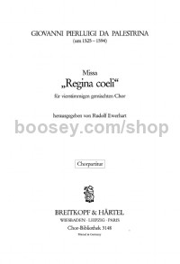 Missa 'Regina coeli' (choral score)