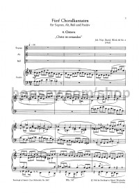Choralkantate Wk 60/4 (choral score)