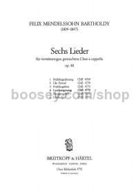 Lerchengesang (choral score)