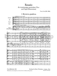 Rosario (choral score)