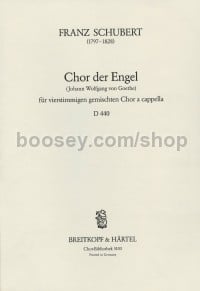Chor der Engel D 440 (choral score)