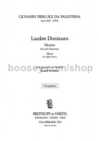 Laudate Dominum (choral score)