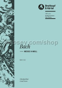Mass in B minor BWV 232 (choral score)