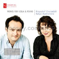 Works For Viola & Piano (Champs Hill Records Audio CD)