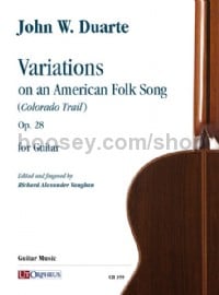 Variations on an American Folk Song op. 28 (Performance Score)