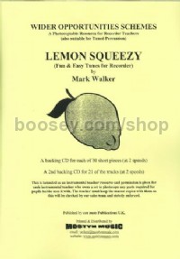 Lemon Squeezy Recorder Book & 2 CDs