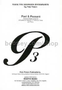 Poet & Peasant Overture (Recorder Quartet)