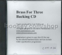 Brass for Three Replacement CD