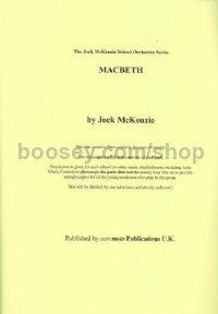 Macbeth (Full Orchestra Score Only)