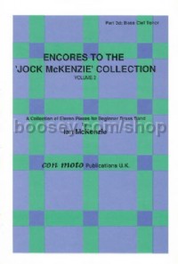 Encores to Jock McKenzie Collection Volume 2, brass band, part 3d, bass cle