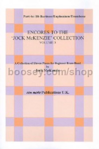 Encores to Jock McKenzie Collection Volume 3, brass band, part 4a, Bb Barit