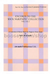Encores to Jock McKenzie Collection Volume 3, brass band, part 4b, bass cle