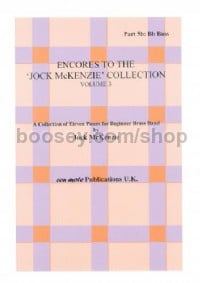 Encores to Jock McKenzie Collection Volume 3, brass band, part 5b, Bb Bass