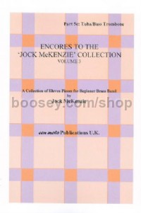 Encores to Jock McKenzie Collection Volume 3, brass band, part 5c, Tuba/Bas