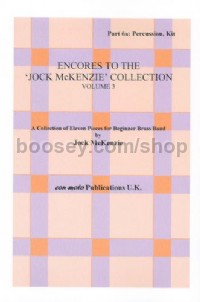Encores to Jock McKenzie Collection Volume 3, brass band, part 6a, Kit