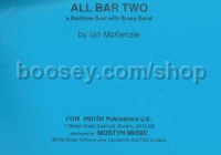 All Bar Two (Brass Band Score Only)