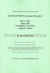 Sound Stuff Pre Season Friendly 3 (Full Orchestra Score Only)
