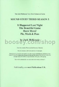 Sound Stuff Third Season 3 (Full Orchestra Score Only)