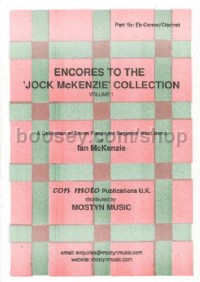 Encores to Jock McKenzie Collection Volume 1, wind band, part 1b lower, Eb 