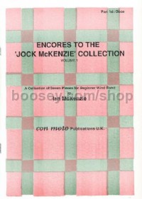 Encores to Jock McKenzie Collection Volume 1, wind band, part 1d, Oboe