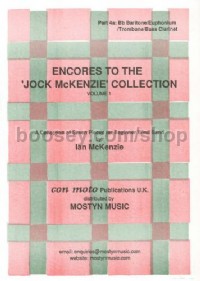 Encores to Jock McKenzie Collection Volume 1, wind band, part 4a, Bb Trombo