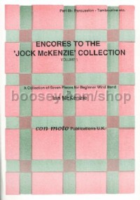Encores to Jock McKenzie Collection Volume 1, wind band, part 6b, Tambourin
