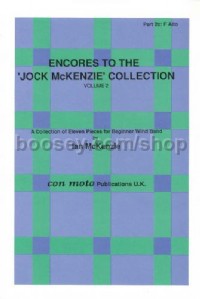 Encores to Jock McKenzie Collection Volume 2, wind band, part 2c, F Alto