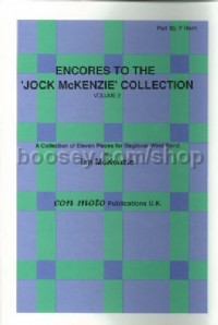 Encores to Jock McKenzie Collection Volume 2, wind band, part 3b, F Horn