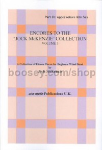 Encores to Jock McKenzie Collection Volume 3, wind band, part 1b upper, Alt