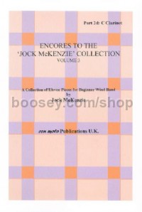 Encores to Jock McKenzie Collection Volume 3, wind band, part 2d, C Clarine