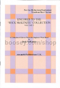 Encores to Jock McKenzie Collection Volume 3, wind band, part 4a, Bb Trombo