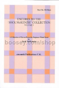 Encores to Jock McKenzie Collection Volume 3, wind band, part 5a, Eb Bass