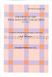 Encores to Jock McKenzie Collection Volume 3, wind band, part 6a, Kit