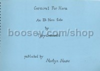 Carnival for Horn with brass band (Brass Band Score Only)