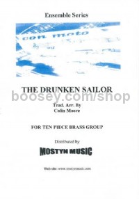 The Drunken Sailor, nine piece brass & percussion version, set