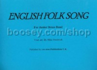 English Folk Song (Brass Band Score Only)