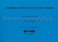 Ceremonial March & Fiesta Time (Brass Band Score Only)