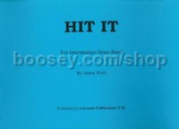 Hit It (Brass Band Score Only)