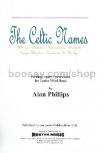 Celtic Names A-H (Brass Band Score Only)