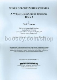 A Whole-Class Guitar Resource Book 2, set