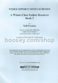 A Whole-Class Guitar Resource Book 3, set