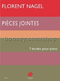 Pièces jointes - 7 études (Piano)