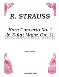 Concerto for Horn No.1, Op.11 (Piano Reduction)