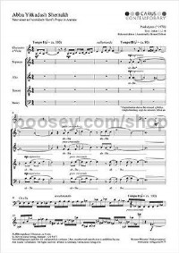 Abba Yitkadash Shemakh (SATB and Viola Score)