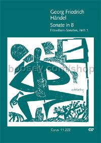 Fitzwilliam-Sonaten Heft 1: Sonate B-dur (Score & Parts)