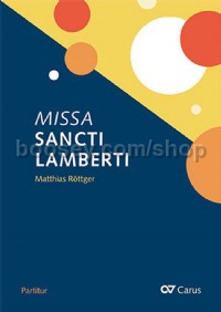 Missa Sancti Lamberti (Vocal l Score)