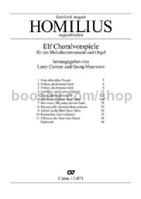 Homilius: Elf Choralvorspiele (Mixed Choir Score & Parts)